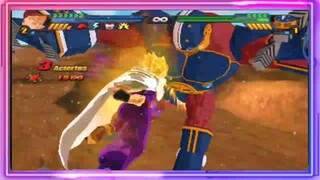 GOHAN SSJ 2 VS BIARRA - DB SUPER ANDROID GAMEPLAY