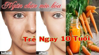 Simple 10 Years Old With Carrot | Trẻ 10 Tuổi Đơn Giản Với Cà Rốt  | Làm Đẹp Từ Thiên Nhiên #13