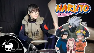 FLOW - GO!!  Naruto OP Drum cover ( Tarn Softwhip ) Remake