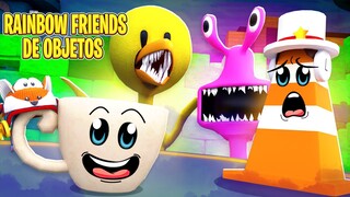 Rainbow Friends 2 Mas eu posso Virar Objetos no Roblox 😆