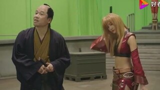 【银魂真人版】花絮：菜菜绪高冷转身竟是因为笑场，要怪就怪佐藤太逗