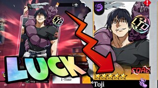 Jujutsu Duel NO LUCK IN TOJI SUMMON! & Channel Update