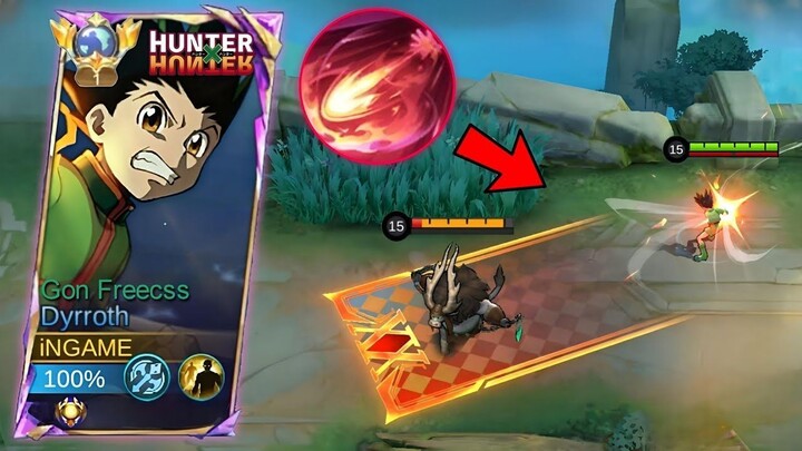 NEW SKIN DYRROTH GON FREECSS IS HERE! MOONTON THANK YOU  BEST SKIN FOR FREESTYLE