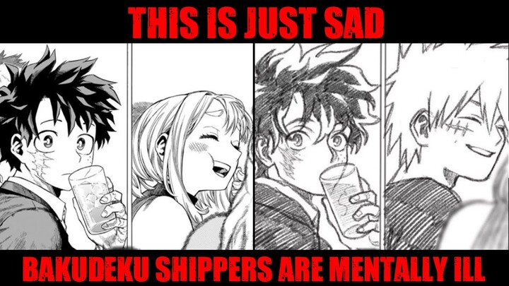 Baku x Deku Shippers are so Mentally ILL They Rewrote The Ending of MHA and Get Blocked by Horikoshi