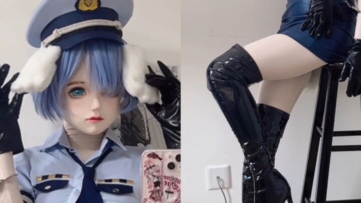 【kigurumi】犬耳蕾姆！长靴小女警把你们都拷走