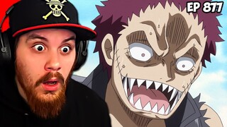 One Piece Episode 877 REACTION | The Parting Time! Pudding's Last Wish!