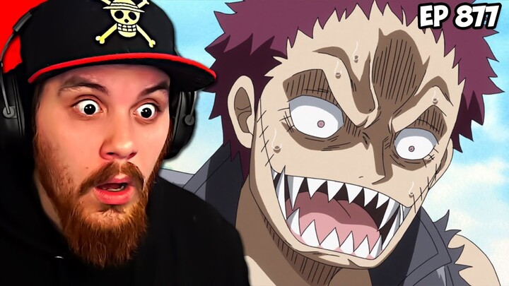 One Piece Episode 877 REACTION | The Parting Time! Pudding's Last Wish!