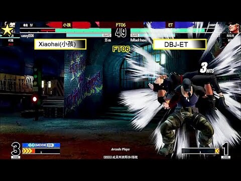 KOF 15   -    Xiaohai(小孩)    VS    台灣-ET   [03/07/2022]  [FT06]