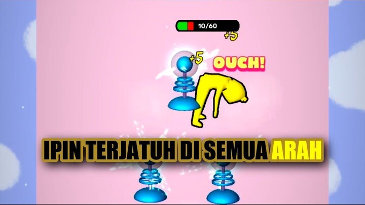 💥 [Crush Ragdoll] -- TERBAIK KALI INI: IPIN TERJATUH DI SEMUA ARAH!