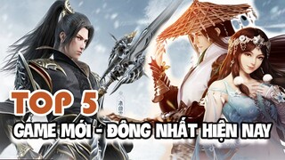 TOP 5 GAME NHẬP VAI KIẾM HIỆP - TIÊN HIỆP MOBILE MỚI NHẤT - ĐÔNG VUI NHẤT HIỆN NAY - TOP 5 GAME 2021