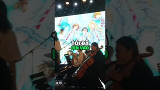 Tôi đã LẺN VÀO concert Anime...?!!! #anime2024 #cosplay #jeffthetrash #shorts #animeshorts
