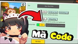 Code địa hình làng sa Mạc Sinh Tồn - Mini World