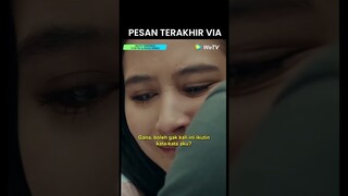 Nangisss 😭😭 Siapa yang kangen Via? #WeTV #WeTVOriginal5DetikdanRasaRindu #PrillyLatuconsina #shorts