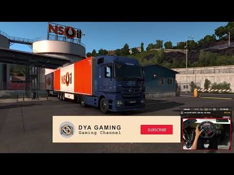 DOUBLE TRAILER | Trailer Panjang Antar Muatan NSOIL | Euro Truck Simulator 2 INDONESIA