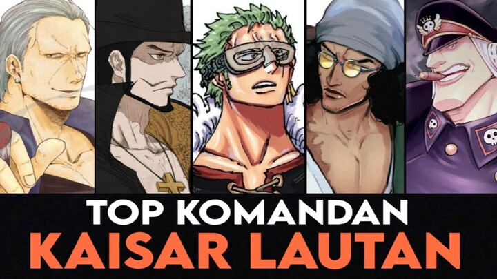 TOP KOMANDAN YONKOU ERA BARU (ONE PIECE)
