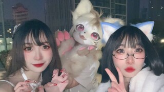 ♥Maafkan aku karena berdansa dengan adikku dengan sangat imut~