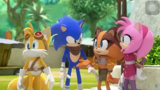 Sticks and Sonic moments/interactions in Sonic Boom