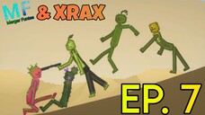 Melon sandbox Marger of Funtes season 1 episode 7 *desert island* Aminated series