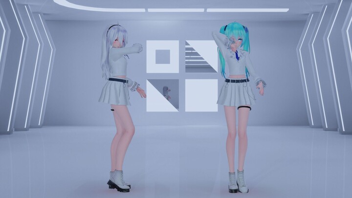 【4K|Ống kính cố định】Kem sô cô la Mini × Hatsune