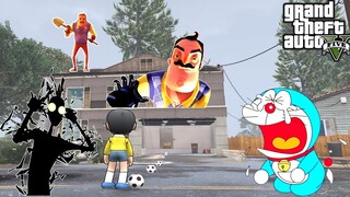 GTA 5 | GHOST Kidnapped Nobita Doraemon Shinchan Franklin In Gta 5😫