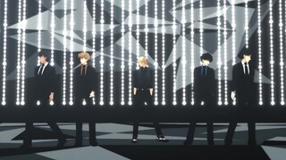 [ยอดนักสืบจิ๋วโคนันMMD]Black Out[1+4分の3Groups]