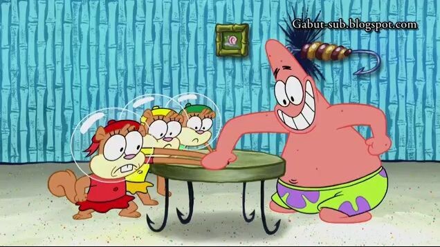 SpongeBob Squarepants S12E08A - Sandys Nutty Nieces