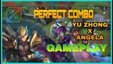 GAMEPLAY COMBO ANGELA X YU ZHONG - MOBILE LEGEND