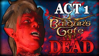 I Killed Every NPC in Baldur's Gate 3 (Act 1)