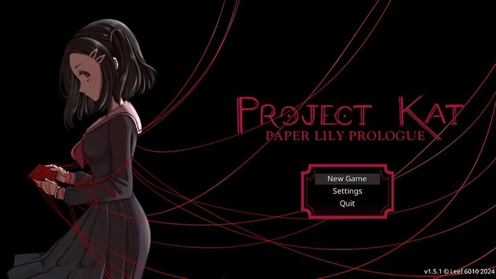 Project Kat - Paper Lily Prologue #01