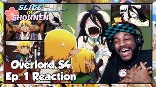 Overlord Season 4 Episode 1 Reaction | MY HEART CAN'T HANDLE THESE LETHAL LEVELS OF WHOLESOMENESS!!!