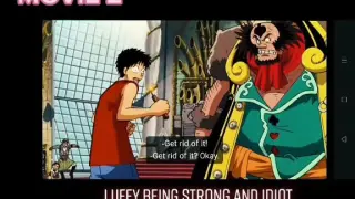 Luffy being strong and idiot at the same timeðŸ˜‚ðŸ˜‚ðŸ˜‚