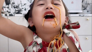 和妈妈一人点一个菜公平合理