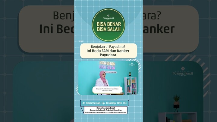 Benjolan di Payudara? Ini Beda FAM dan Kanker Payudara