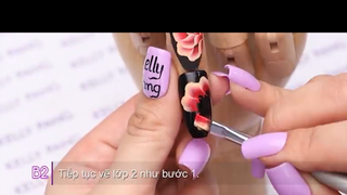 Vẽ HOA CỌ BẢN 3D đẹp lung linh #beauty