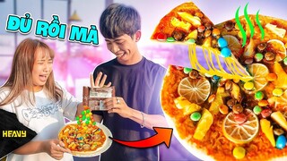 Thử Làm Bánh Pizza Nhân Phẩm Siêu Kinh Dị | Món Ăn Nhân Phẩm | HEAVY