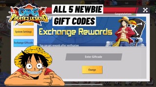 All 5 Newbie Gift Codes Exchange Rewards OPG: Pirates Legend