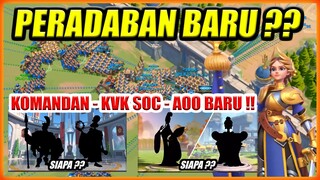 ADA PERADABAN BARU RISE OF KINGDOMS ?? KOMANDAN BARU !! KVK BARU !! ARK OF OSIRIS BARU !!