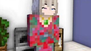 Minecraft Cube Xuân hoạt hình vui nhộn "Dạy kèm bài tập về nhà"