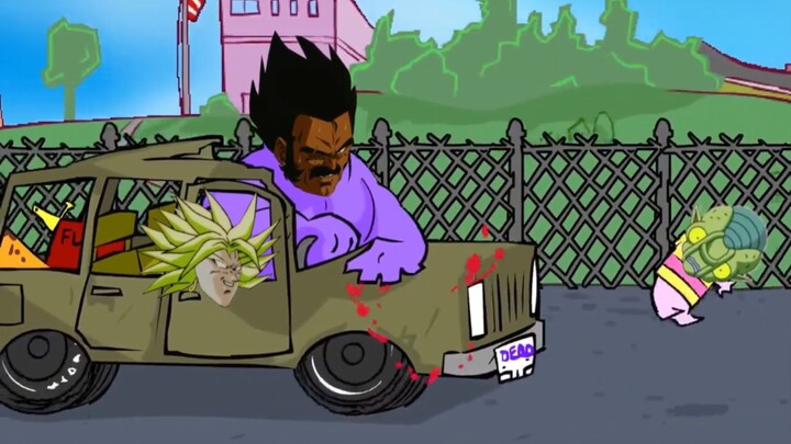 [Broly MAD] Brutally Beating Up a Kid