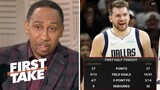 First Take | Stephen A. reacts to Luka Doncic leads charge as Mavericks rout top-seeded Suns in Gm 7