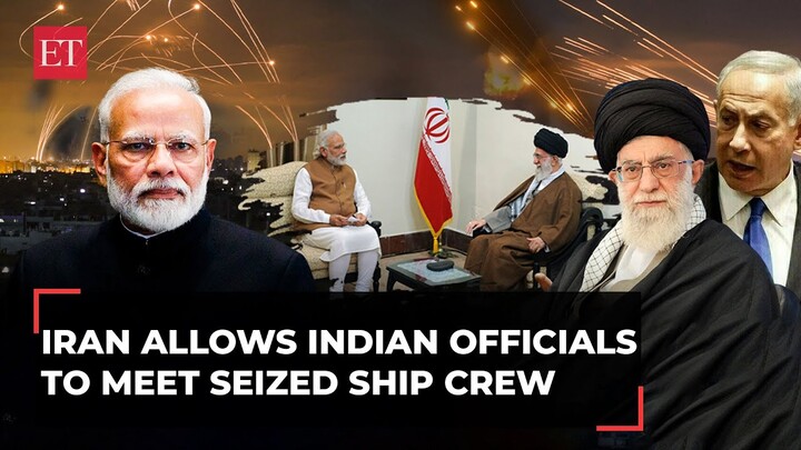 Israel-linked ship hijack: Iran allows Indian officials to meet Indian crew of MSC Aries
