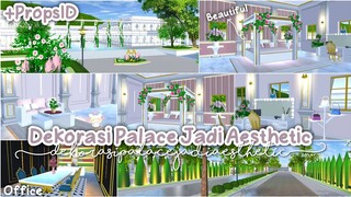 Dekorasi Palace Jadi Aesthetic ✨🌸 + PropsID : Sakura School Simulator