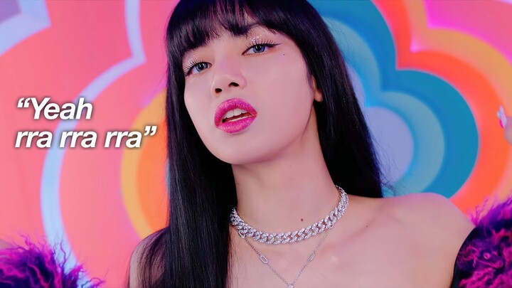 Lisa being a cringe rapper