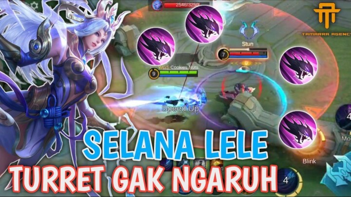 LELE MENGEJAR SAMPAI TURRET ! SELENA FULL DASH BERAKSI !