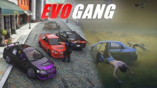 HOT PURSUIT - EVO GANG HAMPIR TERTANGKAP !! TEMAN SEJATI ! GTA V ROLEPLAY