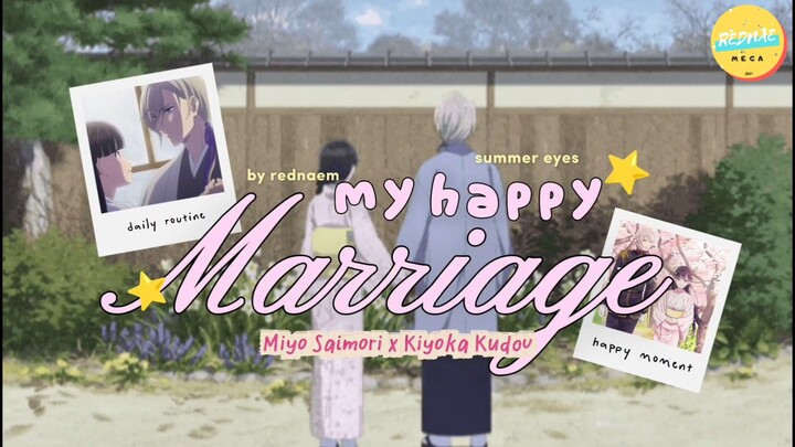 [AMV] Kiyoka Kudou fallin in love with Miyo Saimori Summer Eyes ✨