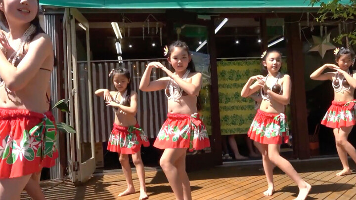 Dancing with great enthusiasm