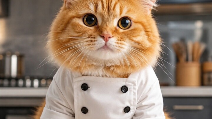 The Cat Chef Made The Spiciest Food Ever 😂🐱🔥