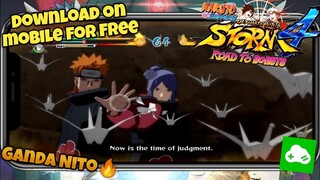 NARUTO SHIPPUDEN : ULTIMATE NINJA STORM 4 | Free Download on Mobile | Pain & Konan Gameplay