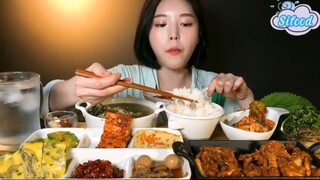 Bữa cơm đầy ắp thức ăn đủ chất dinh dưỡng 4 #amthuc